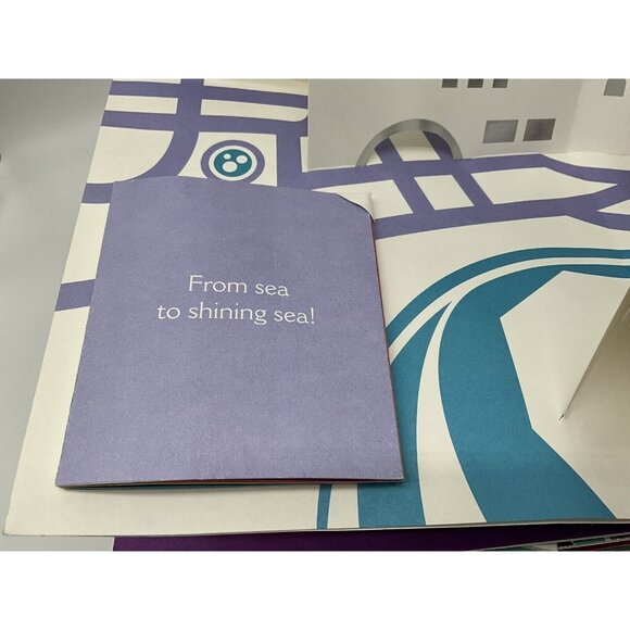 America the Beautiful by Robert Sabuda Pop-Up Book 2004 Little Simon Publisher - Picture 14 of 16